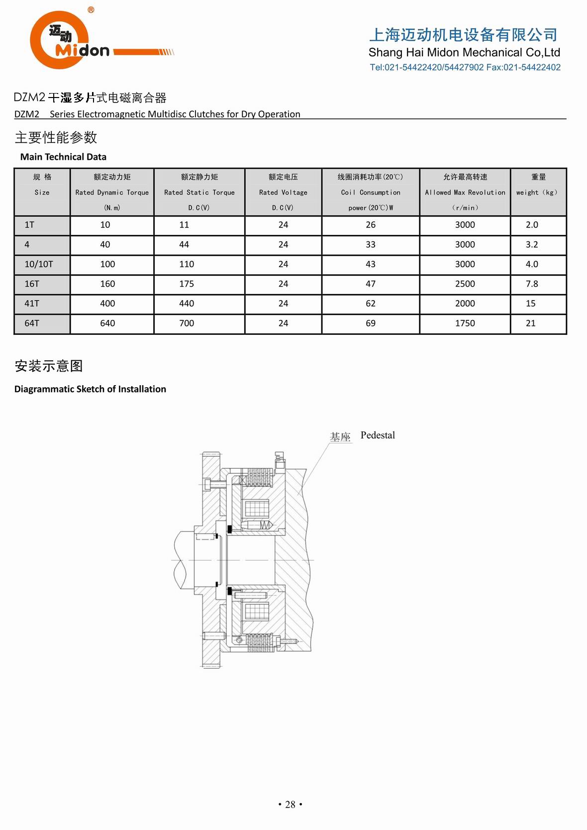 邁動離合器 - DZM2 干式多片式電磁離合器IMG.jpg