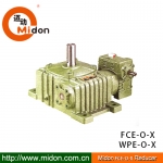 FCE(WPE)-0-X雙級(jí)基本型渦輪桿減速機(jī)